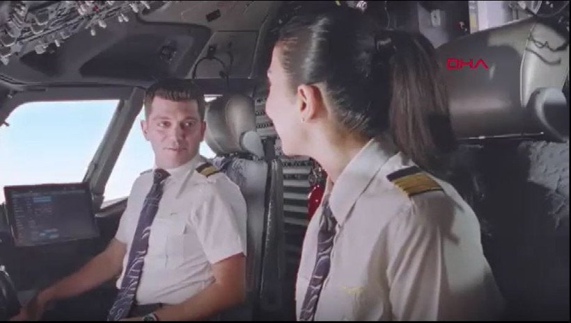 Kanser tedavisinden aynı kokpite: Kaptan pilot ve eski hemşirenin inanılmaz hikayesi! - Resim: 21