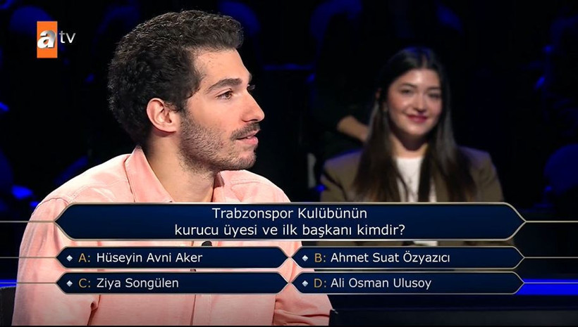 Kim Milyoner’de Trabzonspor bombası: 300 bin TL’yi uçuran soru! - Resim : 9