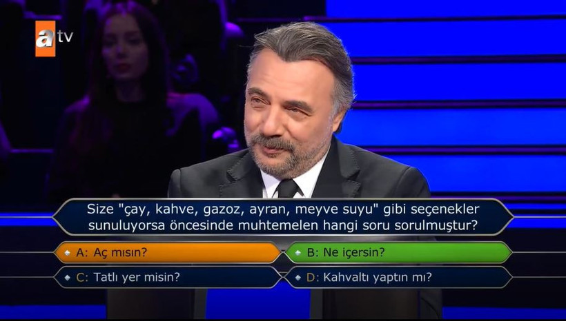 ‘Kim Milyoner’de şok: Elif Okumuş ilk soruda veda etti! Oktay Kaynarca bile şaşkına döndü - Resim : 4