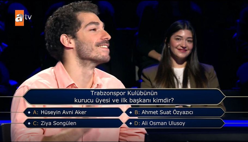 Kim Milyoner’de Trabzonspor bombası: 300 bin TL’yi uçuran soru! - Resim : 12