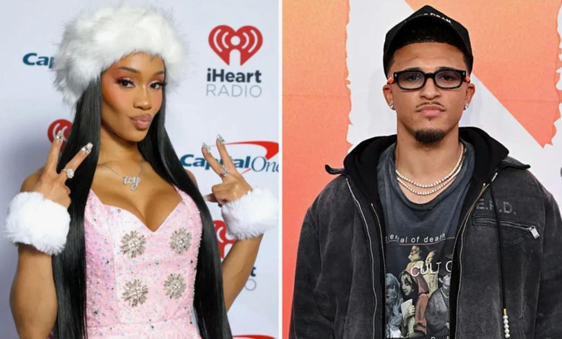 Dünya yıldızı futbolcu Jadon Sancho ve rapçi sevgilisi Saweetie’ ile Sirkeci paparazzilere yakalandı: Köşe bucak saklandılar! - Resim : 4