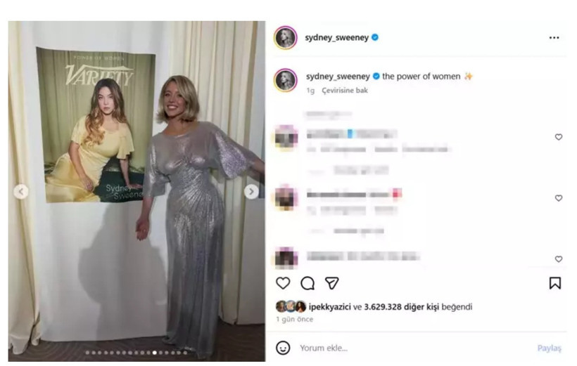Sydney Sweeney'nin elbise tercihi olay yarattı - Resim : 1