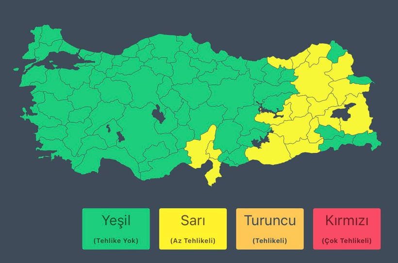 Meteoroloji'den sonra bir uyarı da Bakanlıktan geldi - Resim : 2