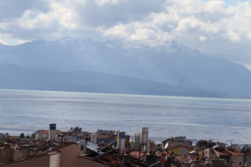 Anamas Dağı zirvesi beyaza büründü: İşte kışın ilk habercisi! - Resim : 1