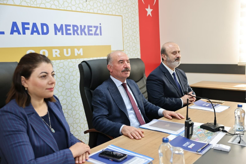 Kentsel yangın senaryosu gerçeği aratmadı! Çorum'da dev tatbikat! - Resim: 14