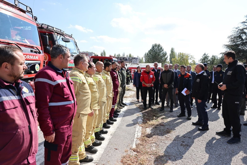 Kentsel yangın senaryosu gerçeği aratmadı! Çorum'da dev tatbikat! - Resim: 9