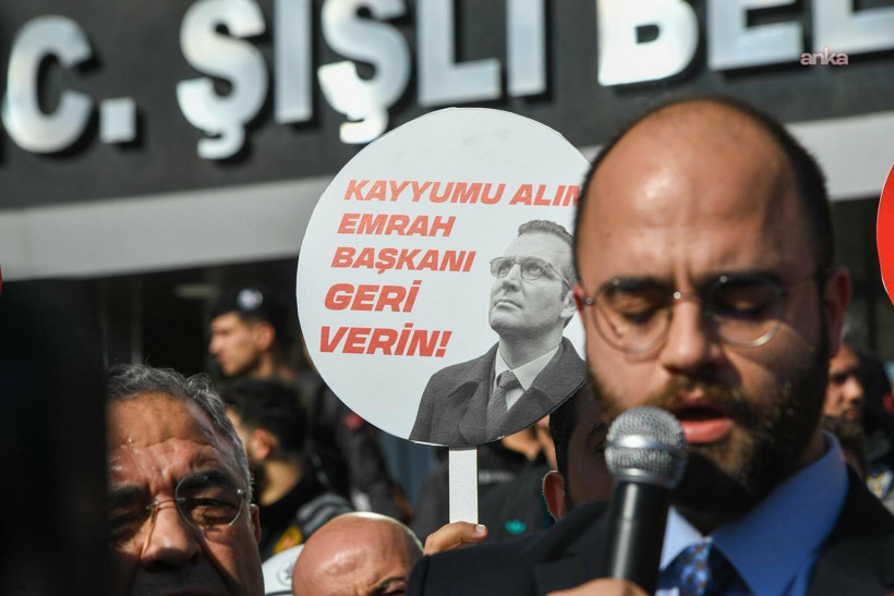 Kayyumun işçi çıkarmasına CHP'den Şişli belediyesi önünde eylem - Resim : 2