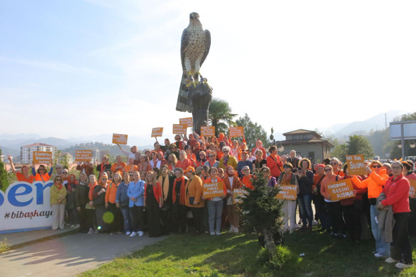 Rize’de kadınlar şiddete karşı direksiyon başına geçti - Resim : 2