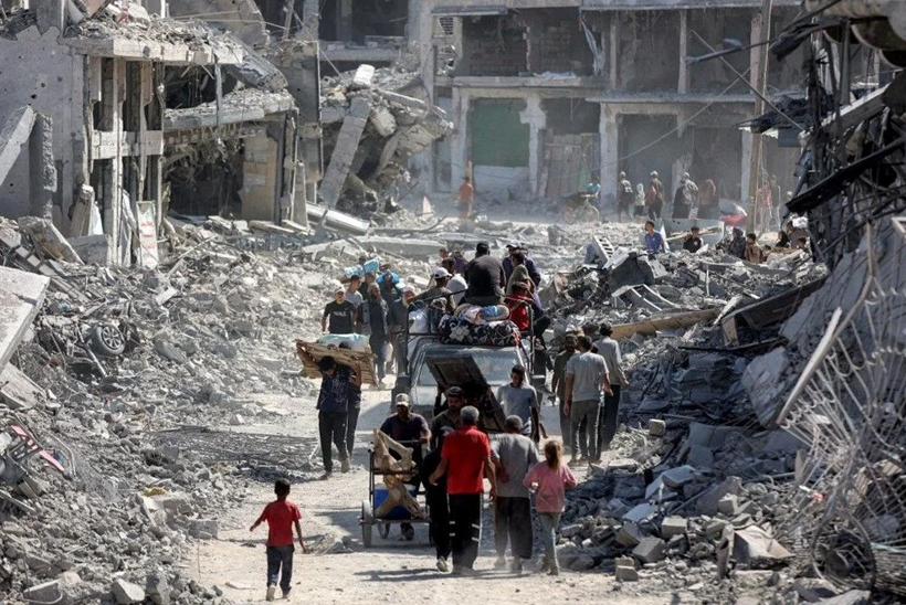 Gazzeliler evlerinin enkazını bile tanıyamadı: Sokaklardan cenazeler toplanıyor - Resim : 3