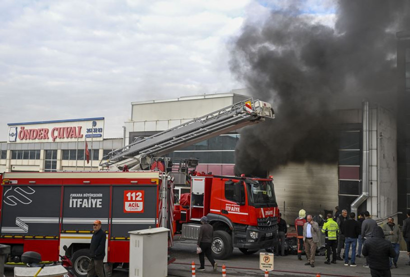 Ankara OSB’de yangın! İtfaiye ekipleri seferber oldu - Resim : 3