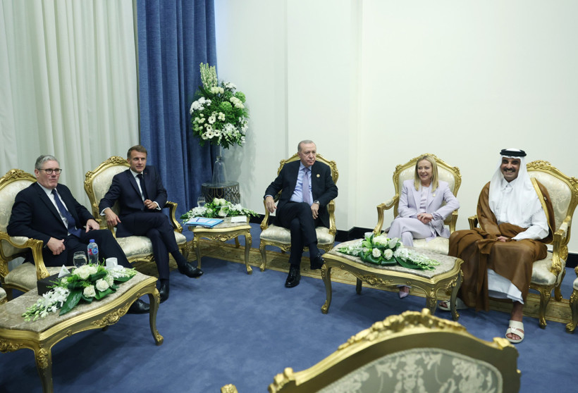 Erdoğan'dan diplomasi trafiği... Dünya liderleriyle peş peşe görüştü - Resim : 3