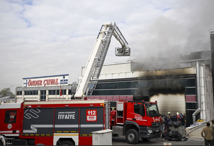 Ankara OSB’de yangın! İtfaiye ekipleri seferber oldu - Resim : 7
