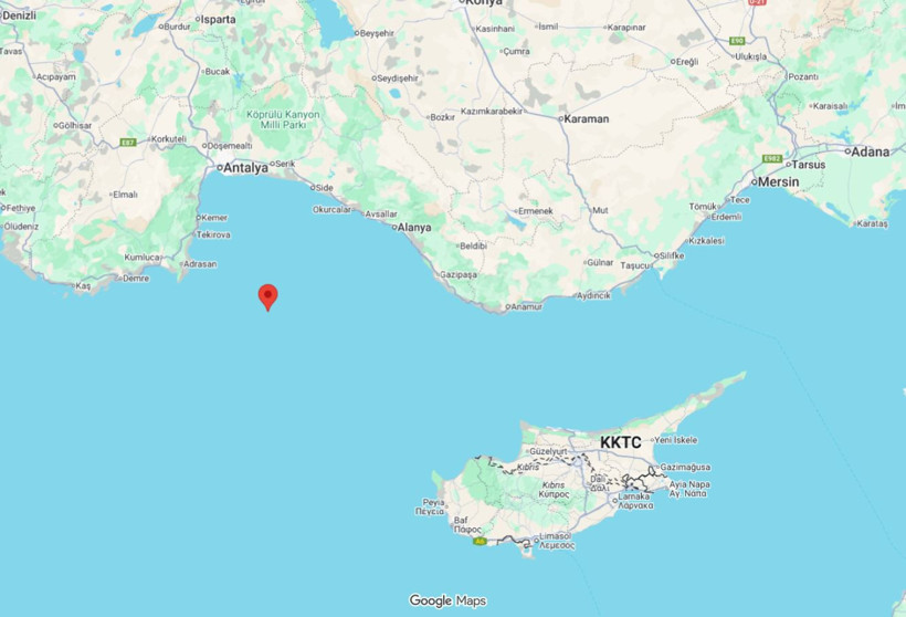 Akdeniz'de deprem (30 Kasım 2025) - Resim : 1