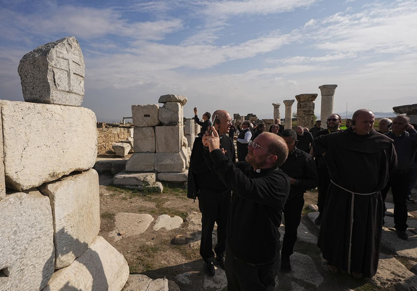 Papa 14. Leo'nun Türkiye ziyareti öncesi Vatikan heyeti Denizli'de! - Resim: 4