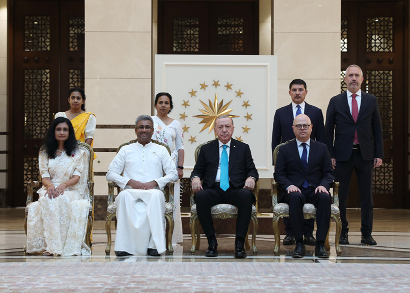 Erdoğan, Meksika, Mısır, Sri Lanka ve Litvanya büyükelçilerini kabul etti - Resim : 2