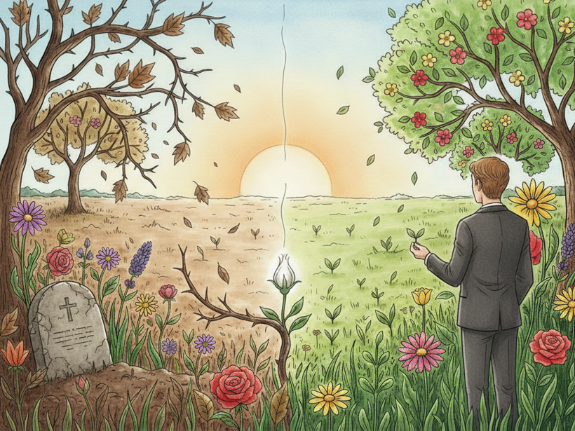 Sena Altuntaş'tan kitap incelemesi... Bahçıvan ve Ölüm: “Ölüm, sensiz olgunlaşan bir kiraz ağacıdır.” - Resim : 1