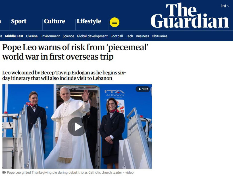 Dünya basını Papa'nın Türkiye ziyaretini böyle gördü - Resim : 3