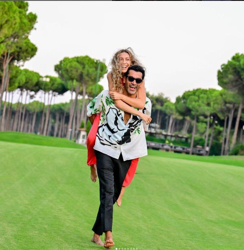 Sinem Kobal kızlarıyla doğayla baş başa: Mutluluk pozları mest etti! - Resim: 11