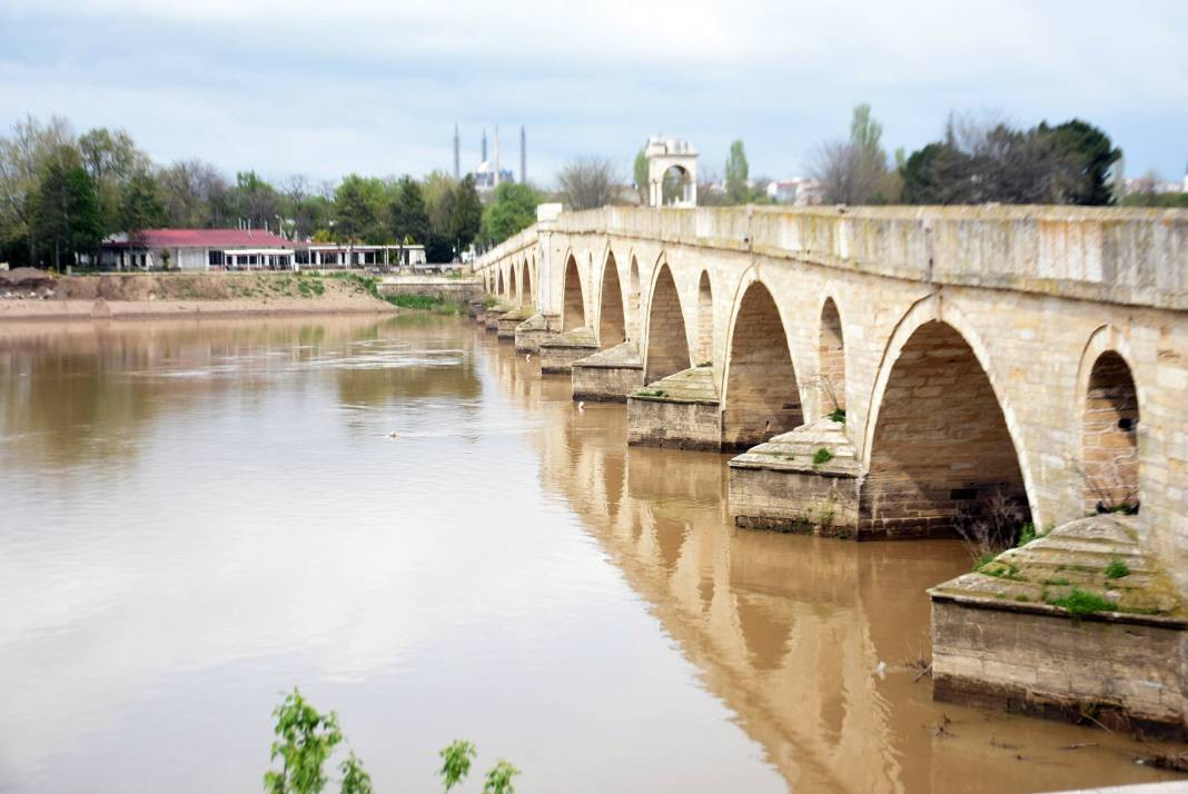 Yağmurla birlikte Tunca ve Meriç'te akan su 5 kat arttı - Resim: 4