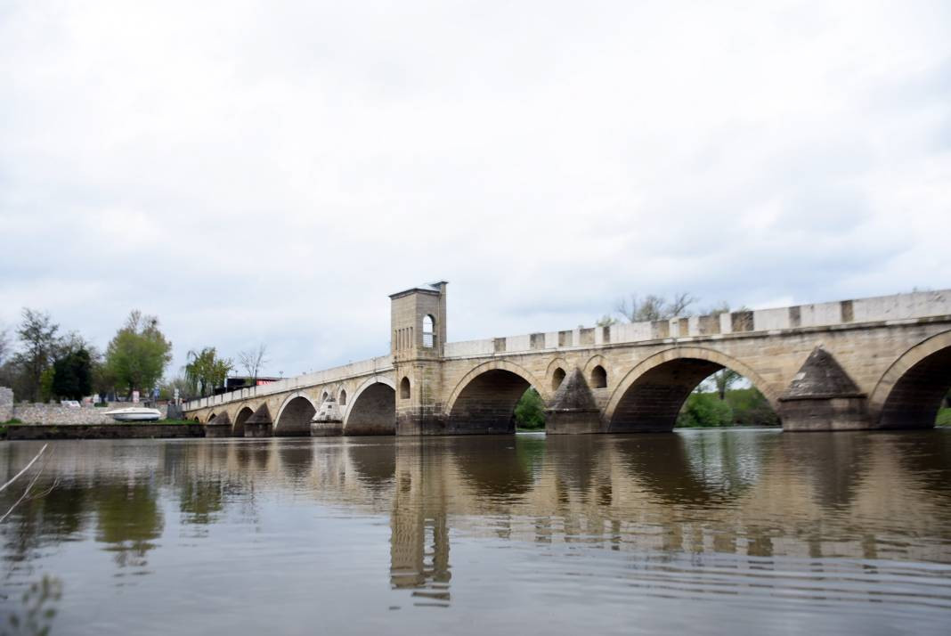 Yağmurla birlikte Tunca ve Meriç'te akan su 5 kat arttı - Resim: 12