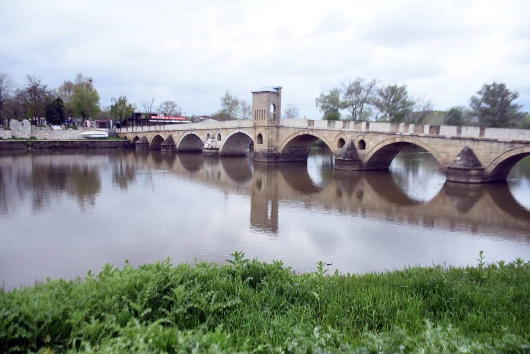 Yağmurla birlikte Tunca ve Meriç'te akan su 5 kat arttı - Resim: 15