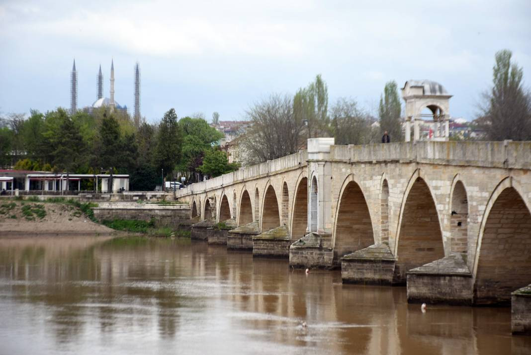 Yağmurla birlikte Tunca ve Meriç'te akan su 5 kat arttı - Resim: 10