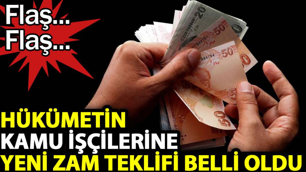 Hükümetin kamu işçilerine yeni zam teklifi belli oldu - Resim: 2