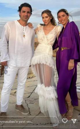 Şeyma Subaşı'nın nikahına kızı Melisa'nın kombini nikaha damga vurdu! Herkes nikahı unutup eleştirdi - Resim: 8