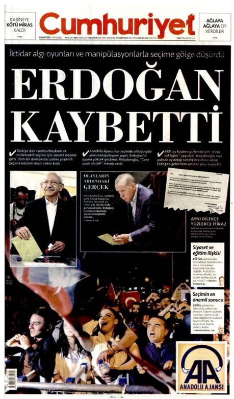 Gazeteler seçim sonuçlarını nasıl gördü - Resim: 3