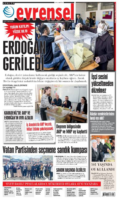 Gazeteler seçim sonuçlarını nasıl gördü - Resim: 15