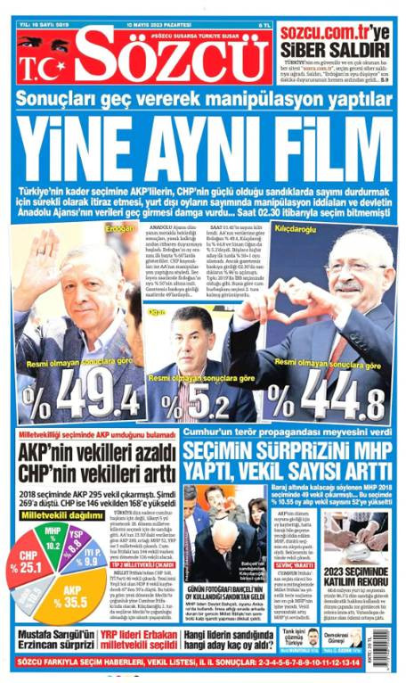 Gazeteler seçim sonuçlarını nasıl gördü - Resim: 4