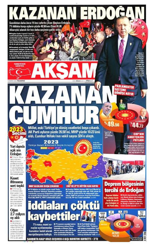 Gazeteler seçim sonuçlarını nasıl gördü - Resim: 10