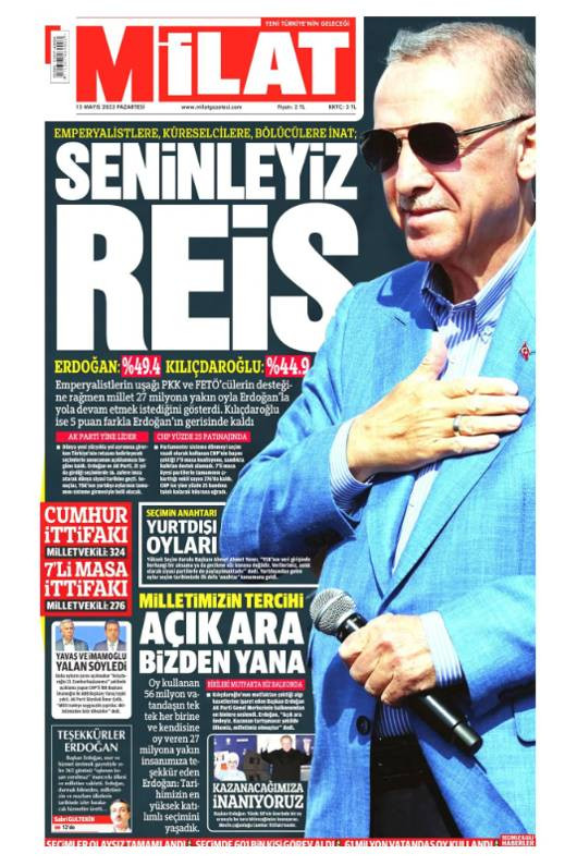 Gazeteler seçim sonuçlarını nasıl gördü - Resim: 8