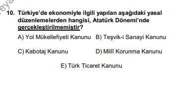 YKS sınavında çıkacak 20 garanti soru - Resim: 10