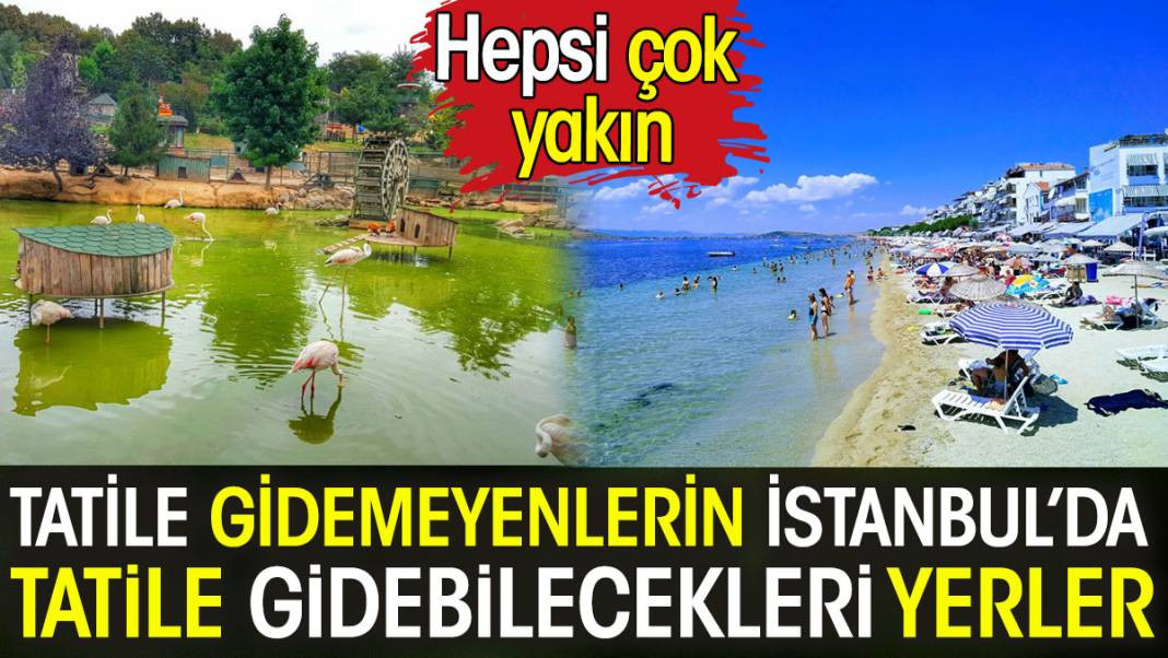 Tatile gidemeyenlerin İstanbul’da tatile gidebilecekleri yerler. Hepsi çok yakın - Resim: 1