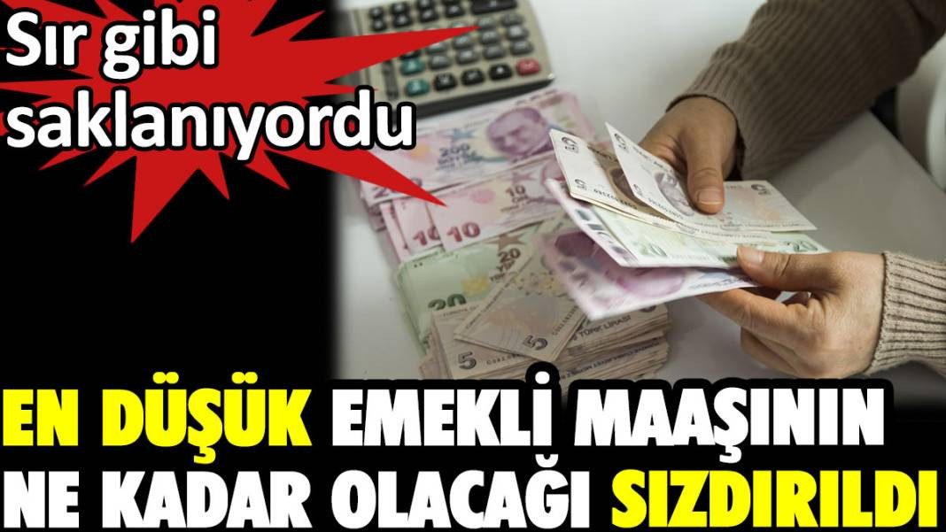 En düşük emekli maaşının ne kadar olacağı sızdırıldı - Resim: 1