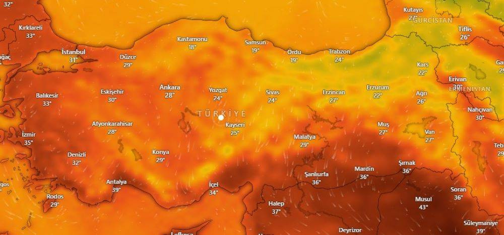 Eyyam-ı bahur sıcakları cehennemi yaşatacak. Dünya kavrulacak. Türkiye’den bu şehirler etkilenecek - Resim: 11