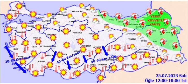 Meteoroloji 'kavrulacağız' diyerek tarih verdi. Cehennem sıcakları ne zamana kadar devam edecek - Resim: 16