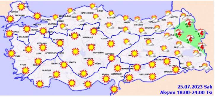 Meteoroloji 'kavrulacağız' diyerek tarih verdi. Cehennem sıcakları ne zamana kadar devam edecek - Resim: 17