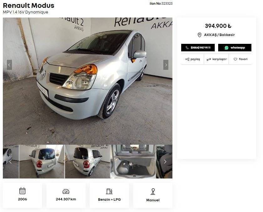 Otomotiv devi ikinci el araçları yenileyip Türkiye'de satışa çıkardı. 230 bin TL'ye bile araç var - Resim: 18