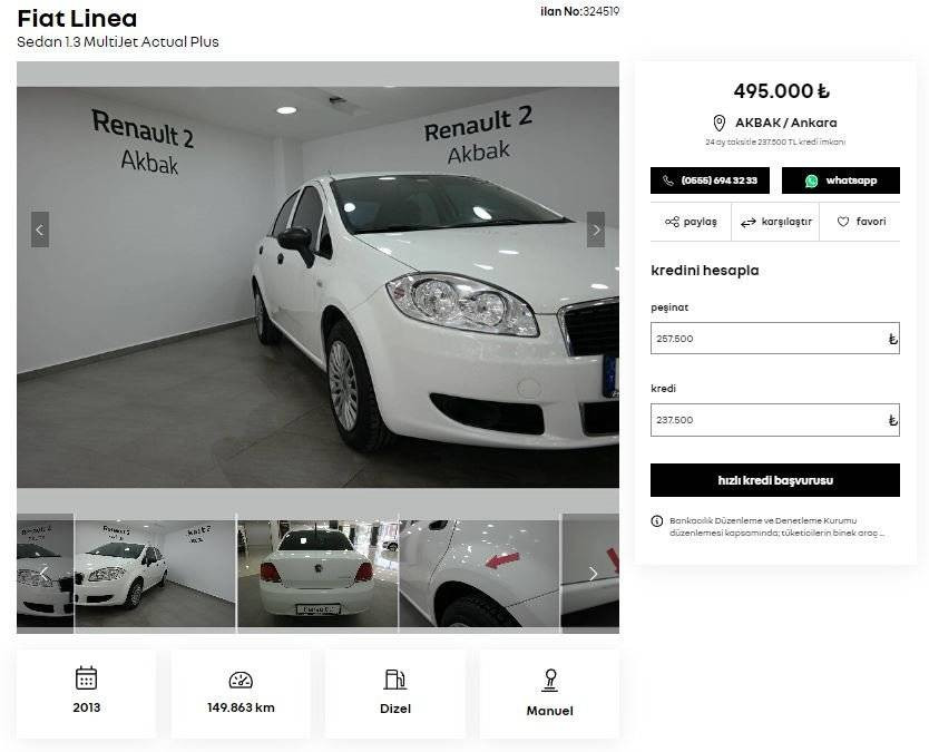 Otomotiv devi ikinci el araçları yenileyip Türkiye'de satışa çıkardı. 230 bin TL'ye bile araç var - Resim: 26