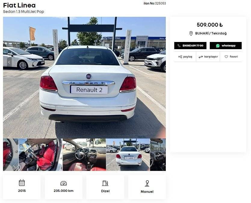 Otomotiv devi ikinci el araçları yenileyip Türkiye'de satışa çıkardı. 230 bin TL'ye bile araç var - Resim: 15