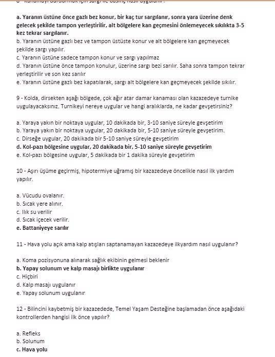 Denizcilik sınavında çıkabilecek soru cevaplar. Bölüm 3 - Resim: 8