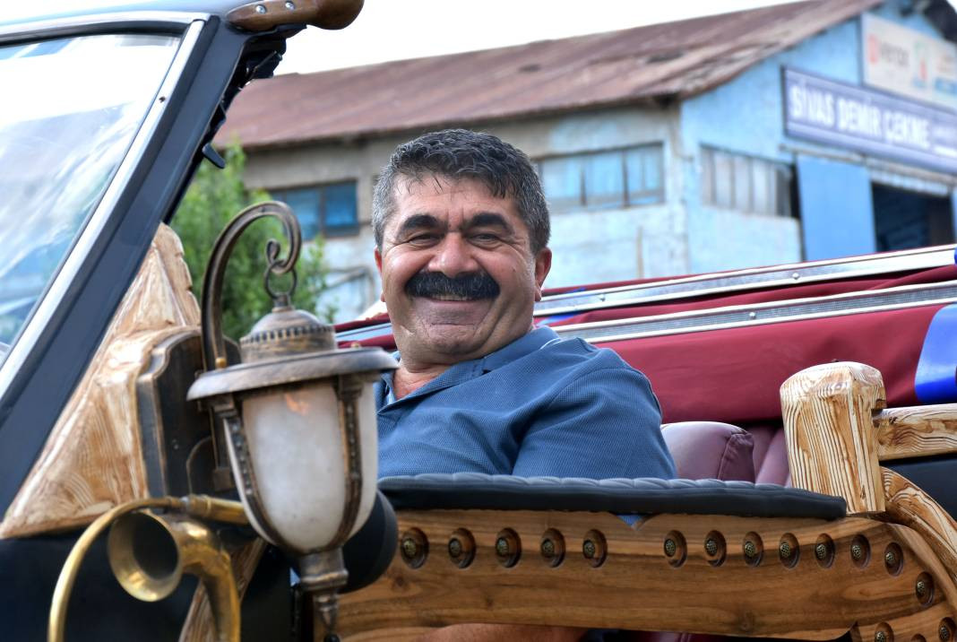 Saz yapımında kullanılan ağaçlarla araba yaptılar - Resim: 10