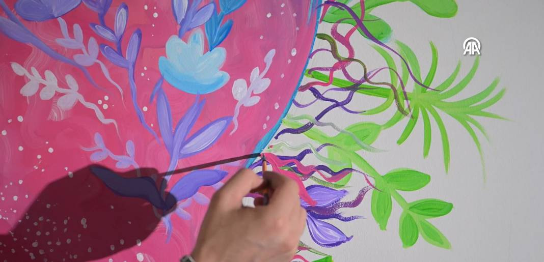 Hastanenin engelli temizlik görevlisi yaptığı resimlerle dikkat çekti. Resim öğretmeni oldu - Resim: 10