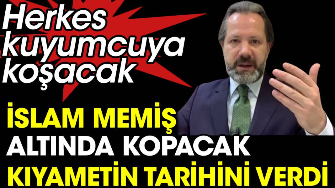 İslam Memiş altında kopacak kıyametin tarihini verdi. Herkes döviz bürosu ve kuyumcuya koşacak - Resim: 1