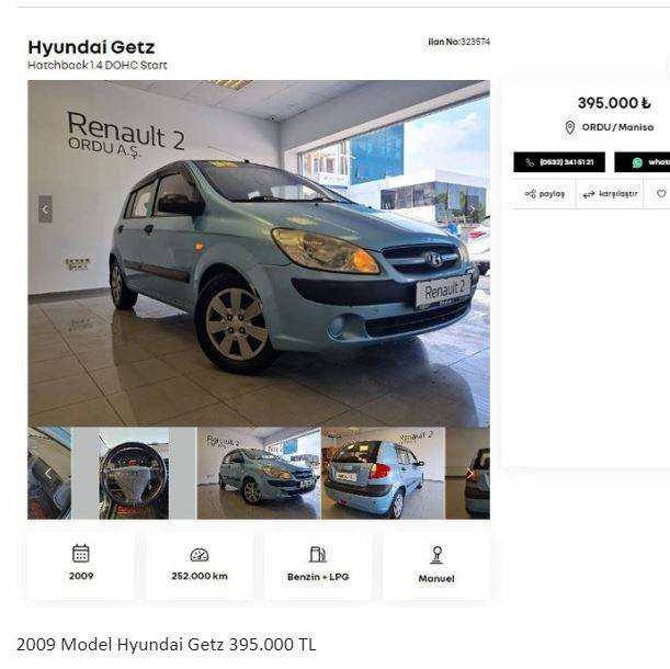 Otomotiv devi ikinci el araçları yenileyip Türkiye'de satışa çıkardı. Her marka mevcut 230 bin TL'ye bile araç var - Resim: 34