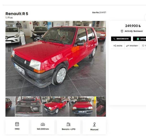 Otomotiv devi ikinci el araçları yenileyip Türkiye'de satışa çıkardı. Her marka mevcut 230 bin TL'ye bile araç var - Resim: 29