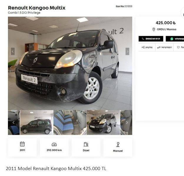 Otomotiv devi ikinci el araçları yenileyip Türkiye'de satışa çıkardı. Her marka mevcut 230 bin TL'ye bile araç var - Resim: 37