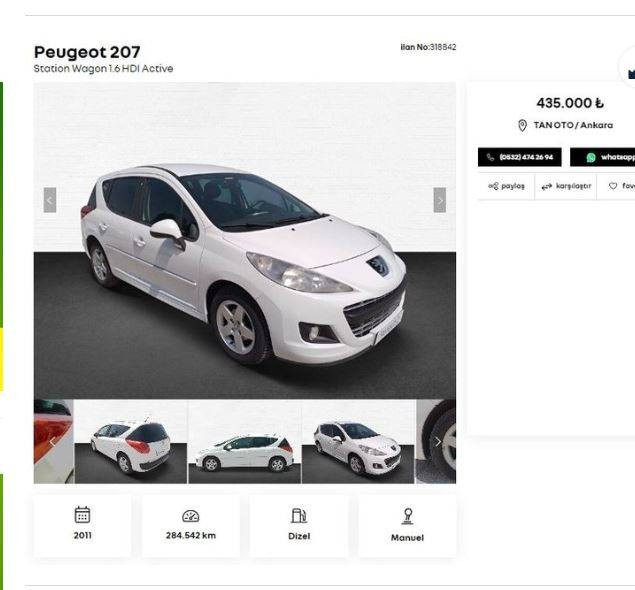 Otomotiv devi ikinci el araçları yenileyip Türkiye'de satışa çıkardı. Her marka mevcut 230 bin TL'ye bile araç var - Resim: 38